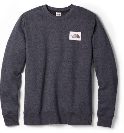 north face hoodless sweatshirt