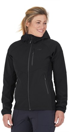 Ferrosi Grid Hooded Jacket - Women's