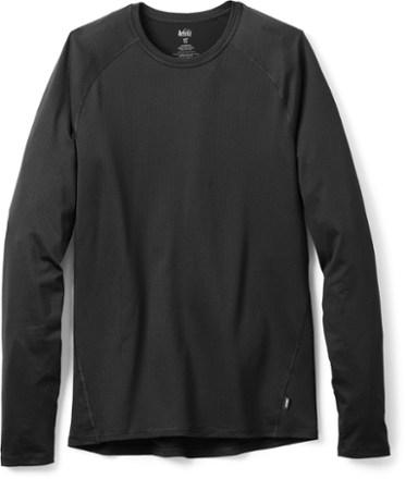 Lightweight Base Layer Long-Sleeve Crew Top - Men's Tall Sizes