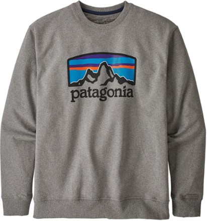 patagonia fitz roy horizons uprisal crew sweatshirt