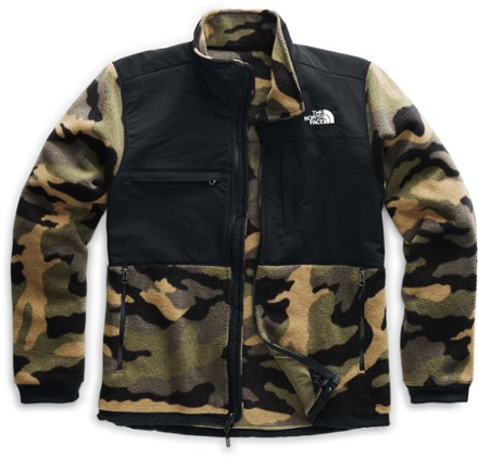 camo north face fleece