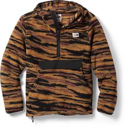 north face patterned fleece