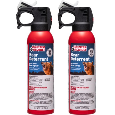 Bear Deterrent Spray with Holsters - Value Package of 2