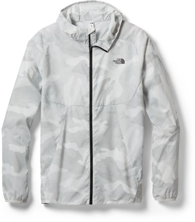 mens white north face coat