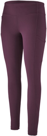 Patagonia Women's Endless Run 7/8 Tights-Journey Blue/Purple-Size