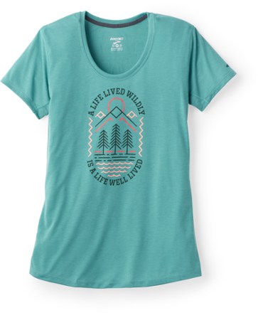 Distance Graphic Lived Wildly T-Shirt - Women's