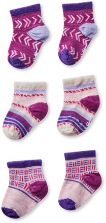 Baby Bootie Batch Socks - Infants' - 3 Pairs