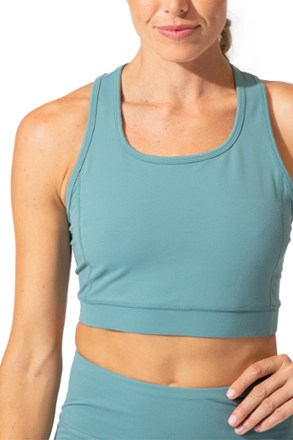 Below is the newest version of Threads 4 Thought Lunette Sports Bra