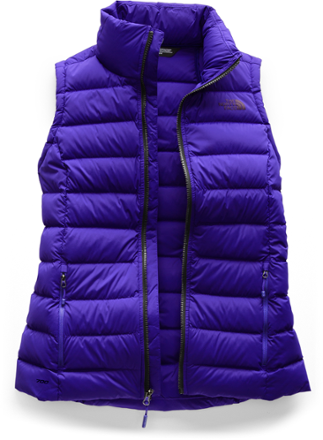 north face blue vest