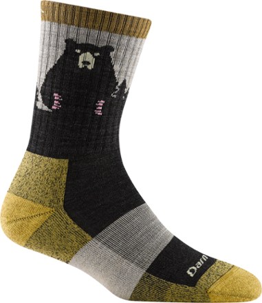 Bear Town Micro Crew Socks - Women's