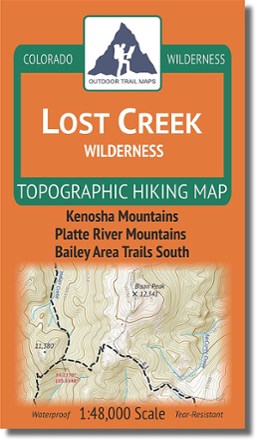 Colorado Lost Creek Wilderness Map