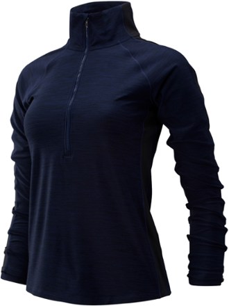 new balance half zip women's