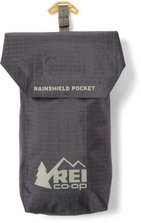 Below is the newest version of REI Co-op Packmod Rainshield Pocket
