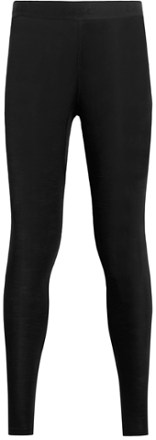 icebreaker 125 ZoneKnit™ Merino Thermal Women's Leggings, Black/Jet Heather  