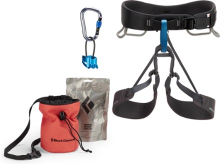 Rock Climbing Harness Copy Of Black Diamond Men's Momentum Harness
