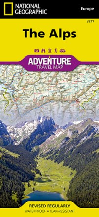 Alps Adventure Travel Map