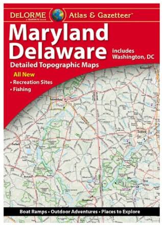 Maryland Delaware Atlas and Gazetteer