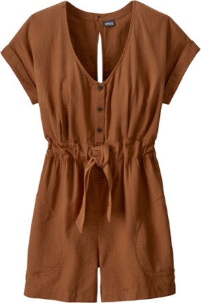 organic cotton romper womens