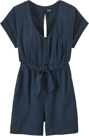 Organic Cotton Gauze Romper - Women's