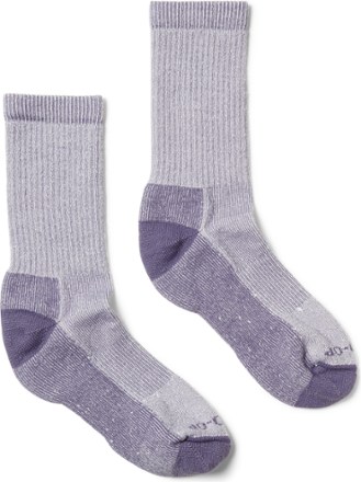 COOLMAX EcoMade Lightweight Hiking Crew Socks