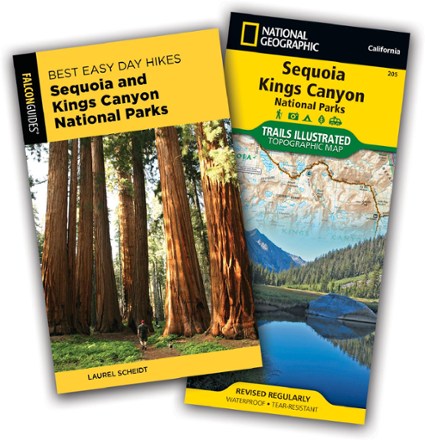 Best Easy Day Hikes: Sequoia and Kings Canyon National Parks - Guidebook and Trail Map Bundle