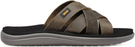 teva voya slide leather