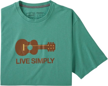 Patagonia Men's Live Simply Guitar Responsibili-Tee T-Shirt