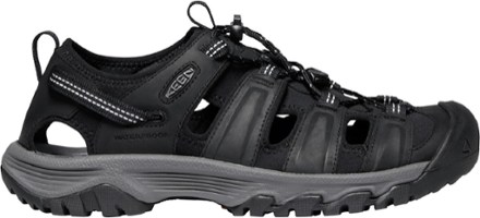 KEEN Targhee III Open Toe H2 Sandals Men’s Size 10.5 Black Gray Hiking Water Men main image 4