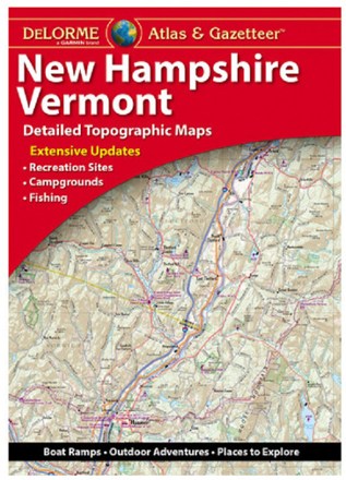 New Hampshire Vermont Atlas and Gazetteer