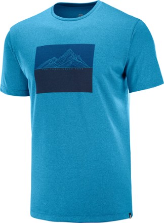 salomon agile graphic tee