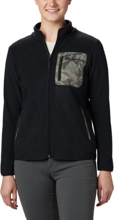 columbia lodge sherpa full zip fleece
