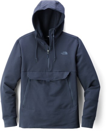 blue north face hoodie mens
