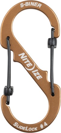 Nite Ize S-Biner Aluminum SlideLock #4 Dual Carabiner