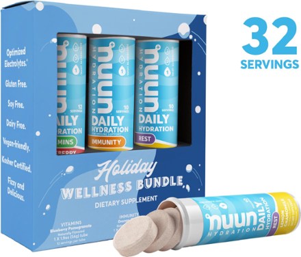 Daily Hydration Tablets Holiday Wellness Bundle - 32 Servings