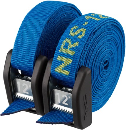 NRS Buckle Bumper Straps - Iconic Blue / 15' Pair