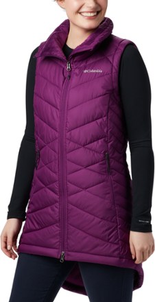 columbia heavenly insulated vest