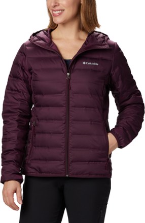 columbia women's lake 22 down hooded jacket