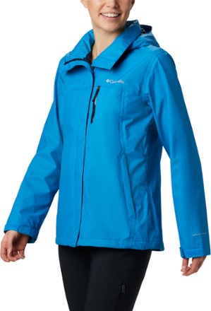 columbia women's pouration waterproof rain jacket