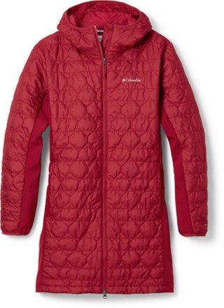 Columbia Women's Seneca Basin Mid Hybrd Insulated Jacket Plus Sizes