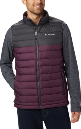 purple columbia vest