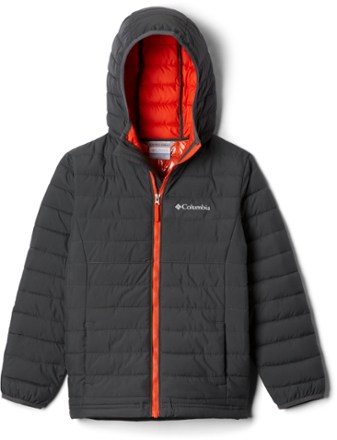 columbia powder lite boys hooded jacket
