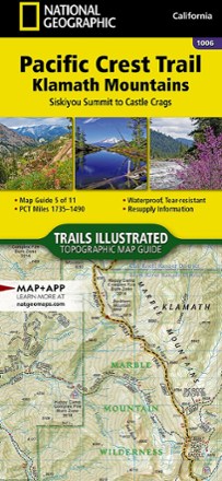 Pacific Crest Trail Topographic Map Guide: Klamath Mountains