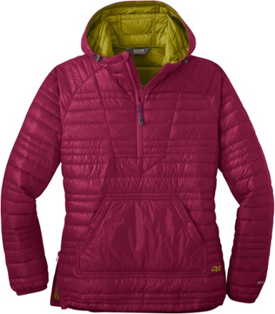 womens down pullover jacket