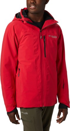 columbia men's frozen granular insulated omni heat waterproof ski jacket