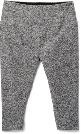 Spacedye Walk and Talk High-Waisted Capri Leggings - Women's Plus Sizes