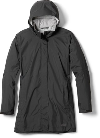 Rainier Long Line Rain Jacket - Women's Plus Sizes