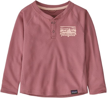 Patagonia Baby Capilene Midweight Henley Base Layer Top - Infants' 0