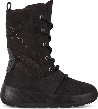 ecco womens black boots