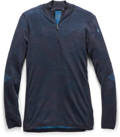 Intraknit 200 Pattern Base Layer Quarter-Zip Top - Men's