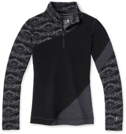 Merino 250 Colorblock Base Layer Quarter-Zip Top - Women's